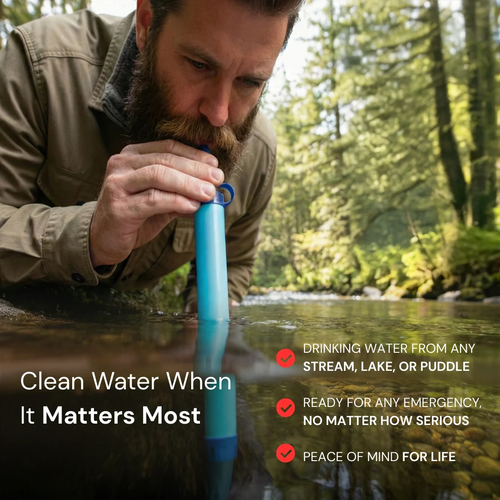 HYDRA-X1 - Water Filter Straw